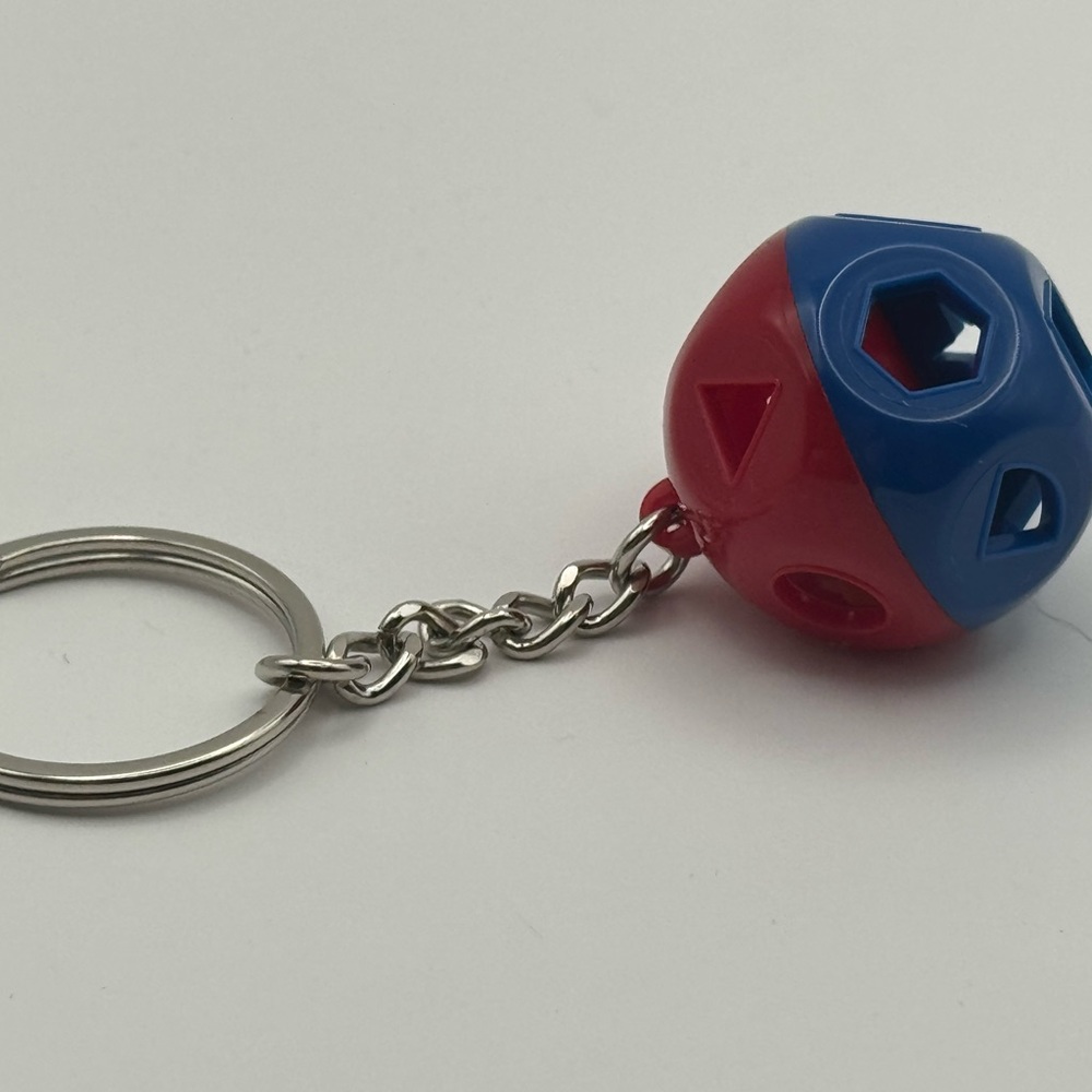 Authentic Tupperware Shape-O-Toy Keychain - Picture 2 of 2
